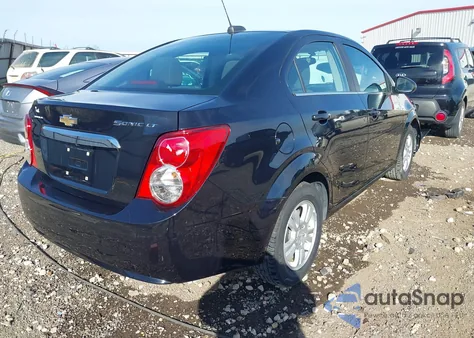 2015 Chevrolet Sonic Lt Auto from USA, damaged, VIN 1G1JC5SH6F4158199